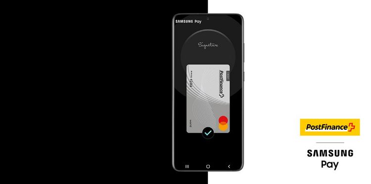 Smartphone mit Samsung Pay