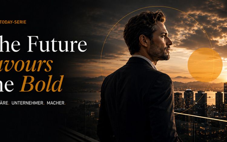 Symbolbild für die Serie: The Future favours the Bold