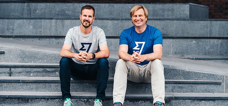 Transferwise-Gründer Taavet Hinrikus und Kristo Käärmann