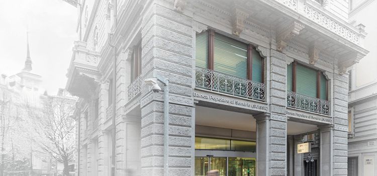 Gebäude der Bank BPS Suisse
