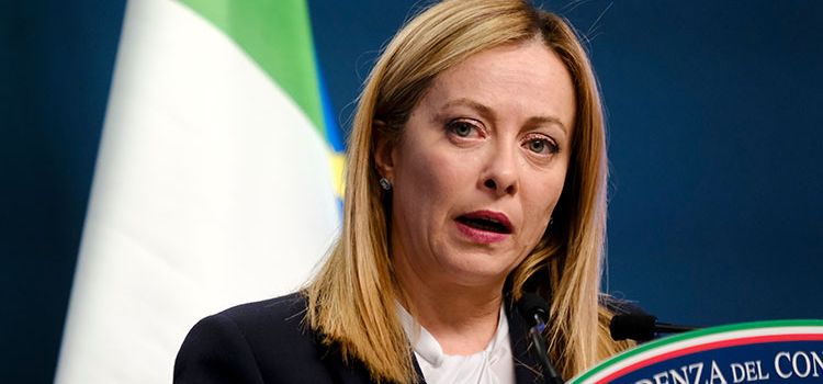 Giorgia Meloni, italienische Ministerpräsidentin 