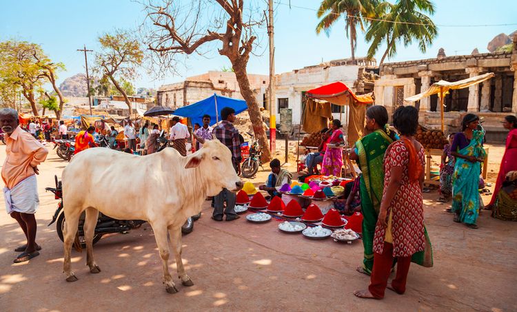 Markt in Indien