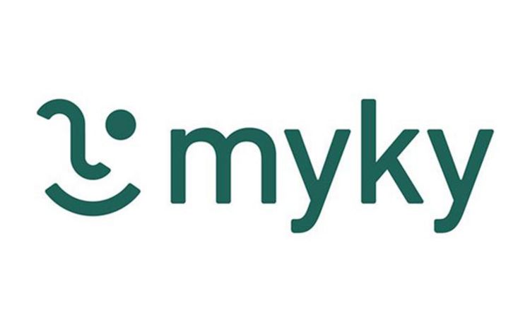 Das Logo der Plattform Myky