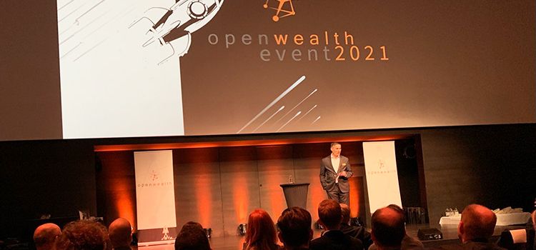 Ein Blick in den Zuschauer-Saal beim ersten Open Wealth Event 2021.