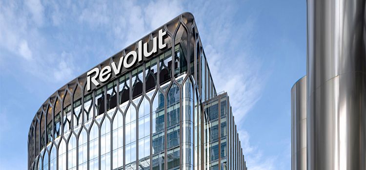 Ansicht des Revolut Headquarters in London