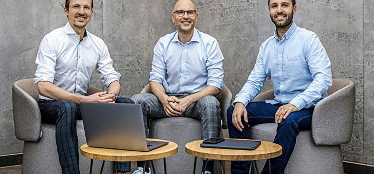 Das Managment-Team der Kreditplattform Auxmoney