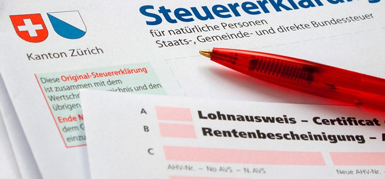 Formulare Steuererklärung Kanton Zürich