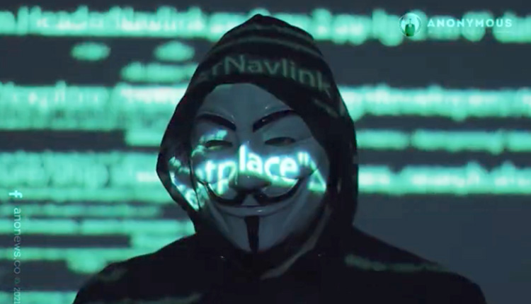 Bild der Hackergruppe Anonymous