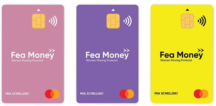 Die Debitkarten der Digital-Bank Fea Money