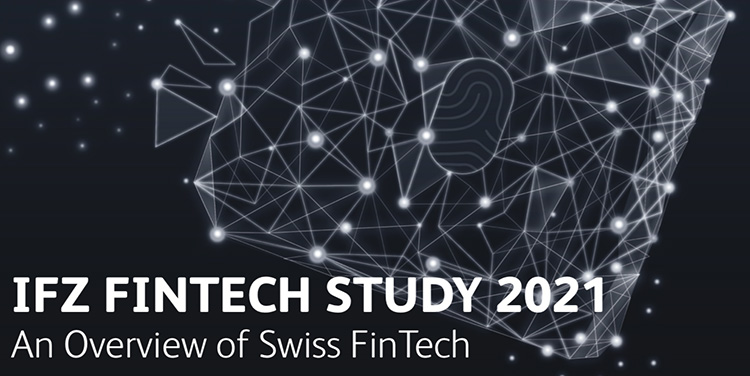 Titelbild der Studie IFZ FinTech Study 2021