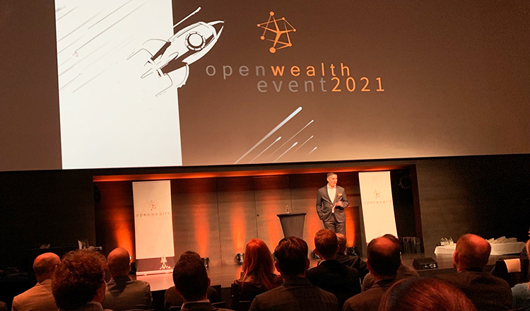 Ein Blick in den Zuschauer-Saal beim ersten Open Wealth Event 2021.