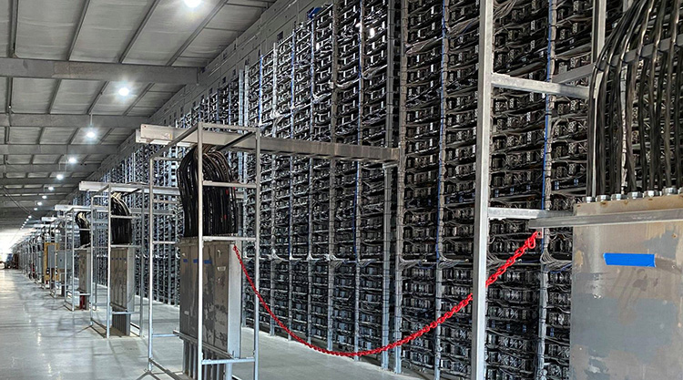 Bitcoin-Mining | Rechenzentrum in Rockdale, Texas (Bild: Northern Data)