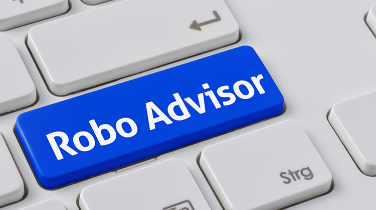 PC-Tastatur mit Taste "Robo Advisor"