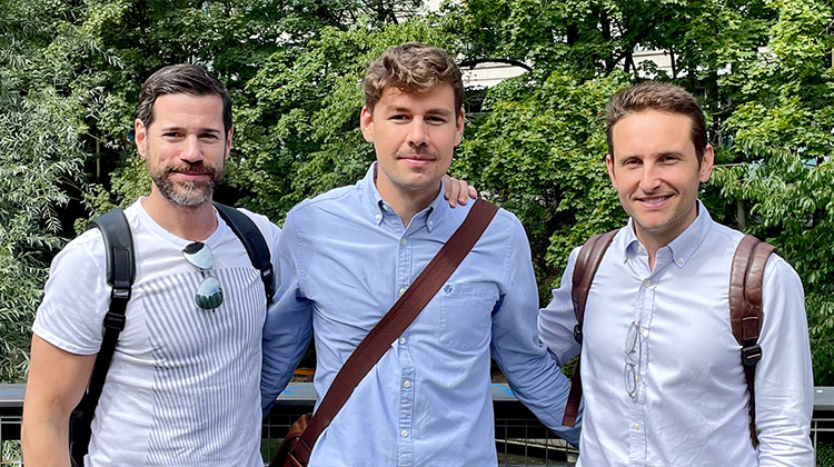 Der Verwaltungsrat von Findependent: Lukas Speiser, Gründer & CEO Matthias Bryner, Miklos Stanek 