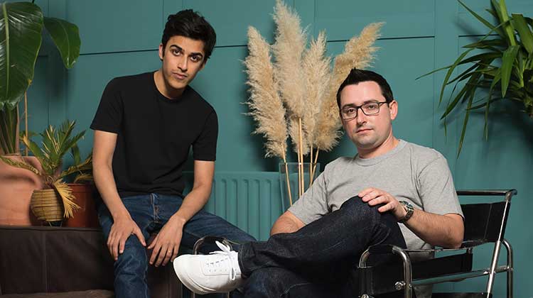 Neeraj Baid und Patrick Kavanagh, Gründer des Startups Atlantic Money 