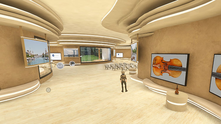 Ein Blick ins Metaverse der VP Bank