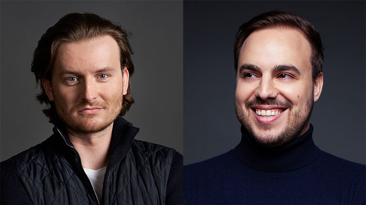 Die Gründer und CEOs von Bitpanda Eric Demuth und Paul Klanschek