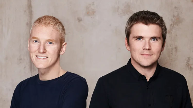 Patrick und John Collison, die Gründer von Stripe