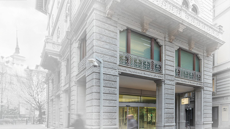 Gebäude der Bank BPS Suisse