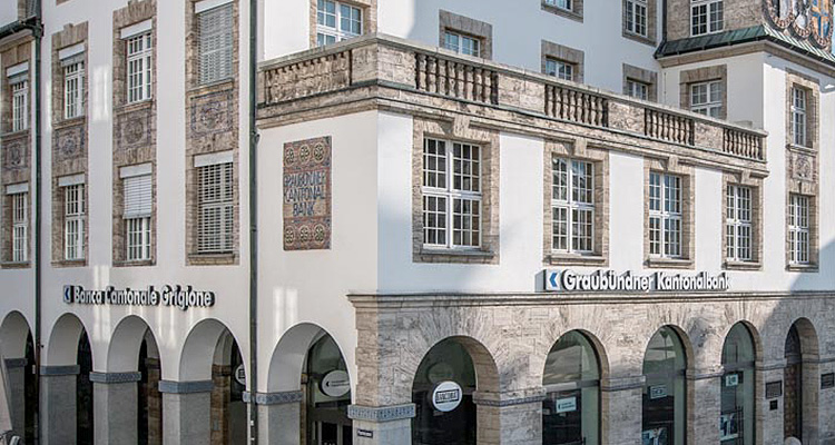 Hauptgebäude der Graubündner Kantonalbank