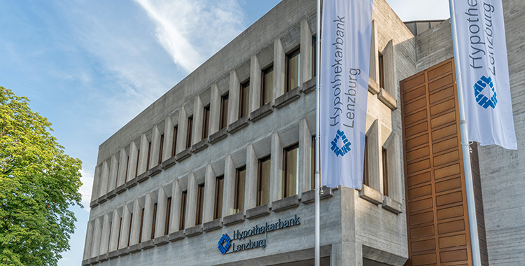 Der Hauptsitz der Hypothekarbank Lenzburg