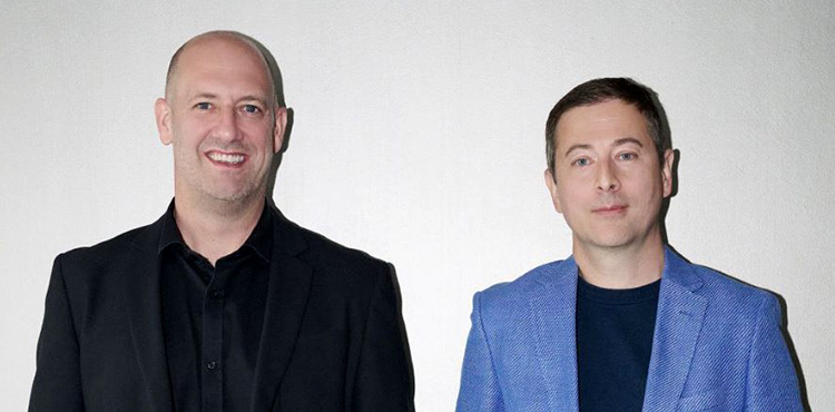 Marc van Nuffel, CEO von Zinsli Finance und Marco Kissling, Head Digital Products & Ecosystems bei Wincasa