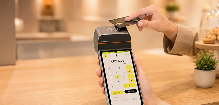 Terminal von Aduno Pay
