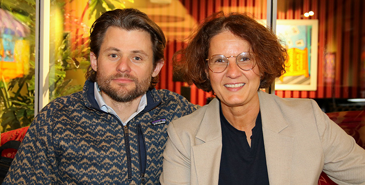 Tim Beck und Sabrina Schenardi von BLP Digital