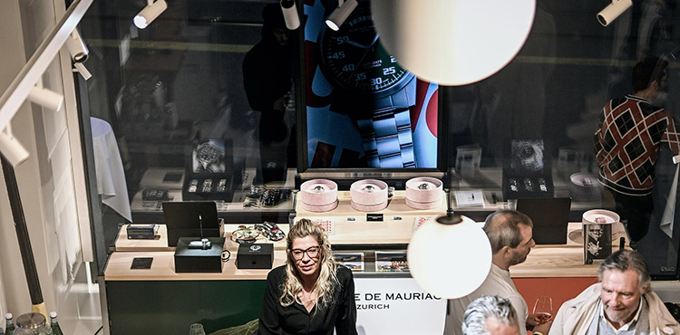 Blick in die Werkstatt von Maurice De Mauriac