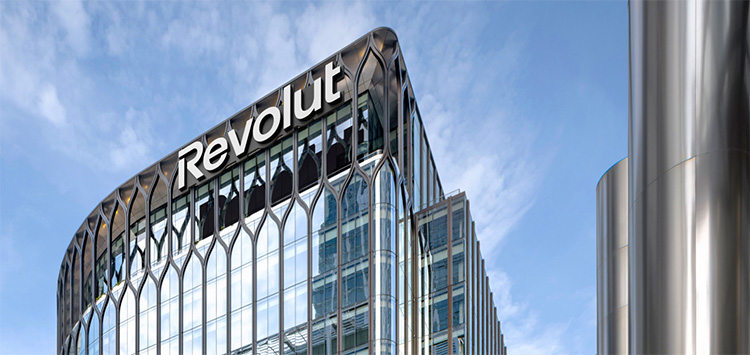 Ansicht des Revolut Headquarters in London