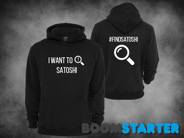 Merchandising: Pullover Find Satoshi