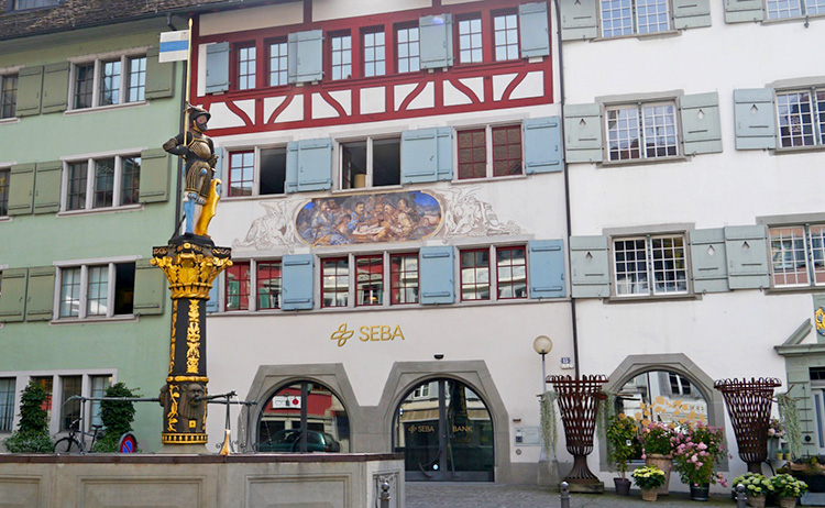 Seba-Hauptsitz in Zug