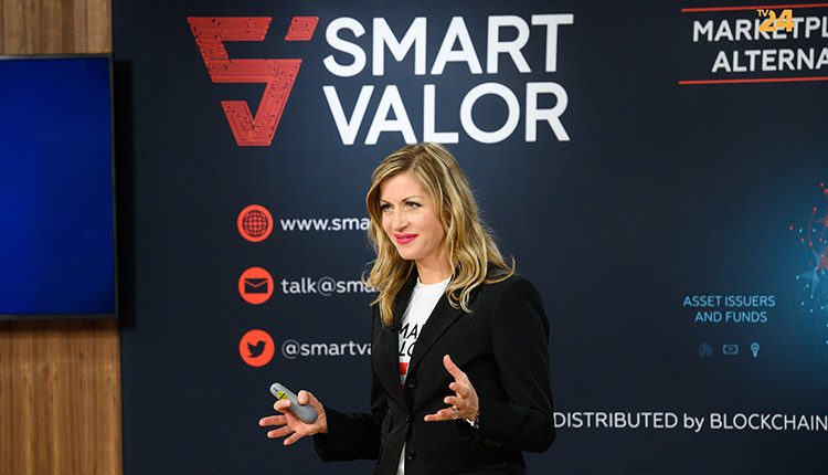 Olga Feldmeier von Smart Valor in der Höhle der Löwen Schweiz