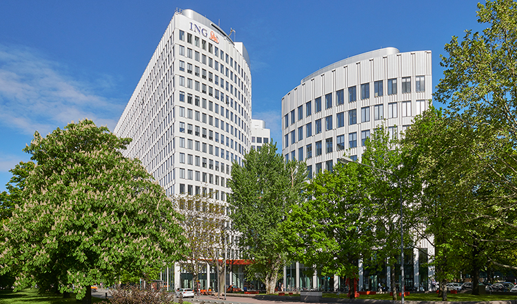 Hauptgebäude von ING Deutschland