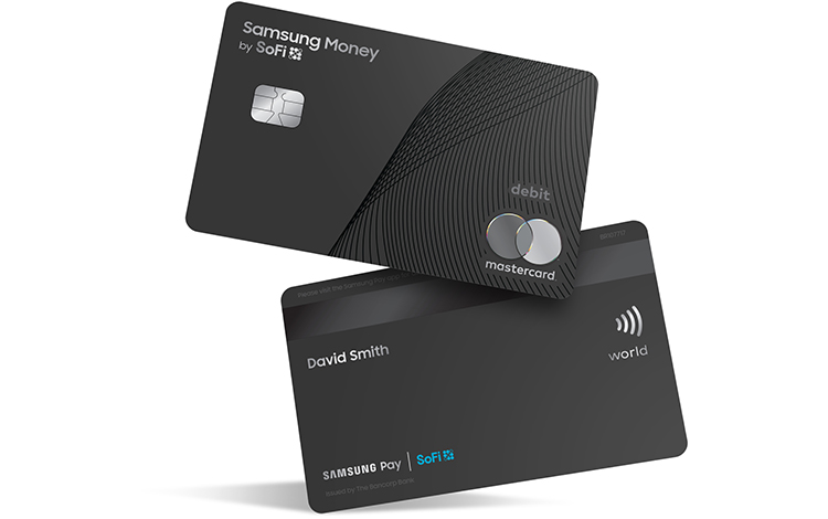 Die Debitkarte von Samsung