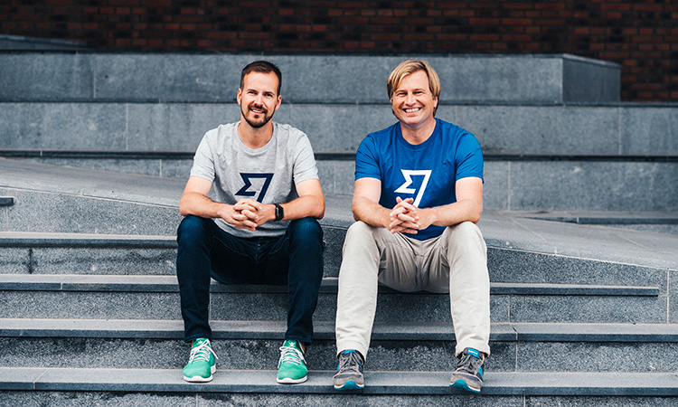 Transferwise-Gründer Taavet Hinrikus und Kristo Käärmann
