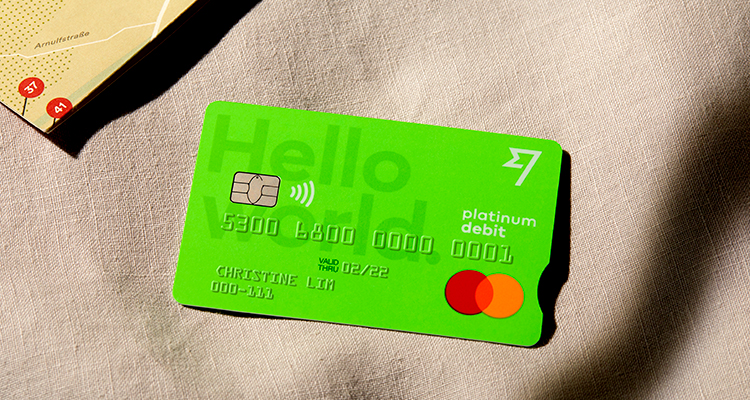 Die Platin Card von Transferwise