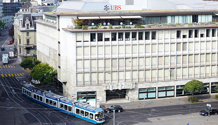 Das UBS-Gebäude am Paradeplatz