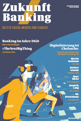 Titelbild der 2. Ausgabe von Zukunft Banking