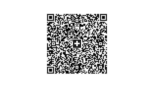 Swiss QR-Code mit Schweizerkreuz